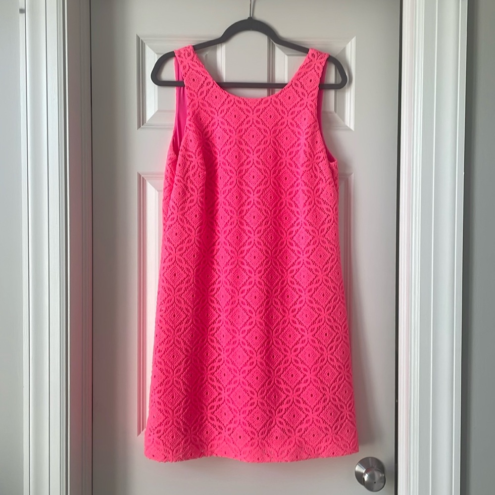 Lilly Pulitzer Callie Trellis Lace Shift Dress